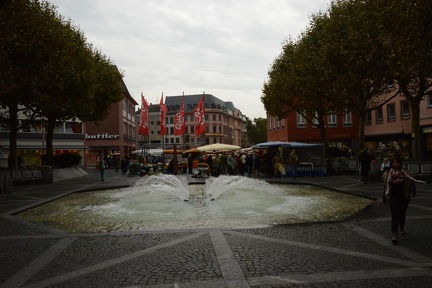 water fountain in Marktplatz